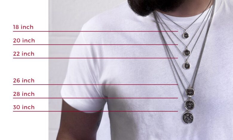 Necklace Length For Men